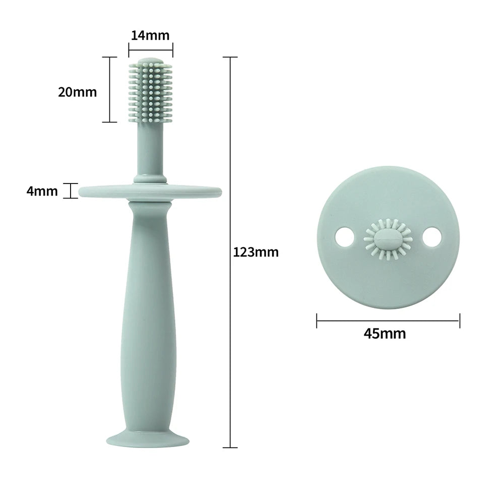 1PC Baby Soft Silicone Training Toothbrush Baby Children Dental Oral Care Tooth Brush Tool Baby kid tooth brush Infant items