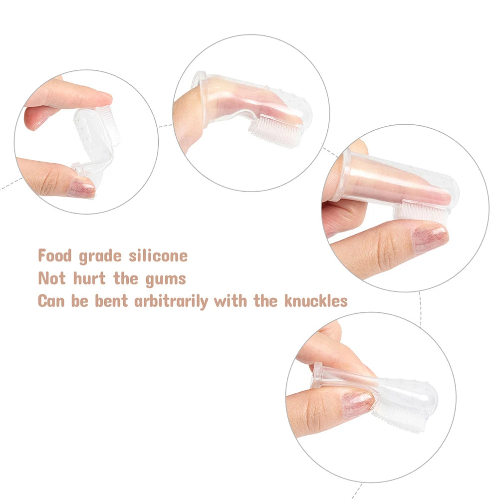 1PC Baby Soft Silicone Training Toothbrush Baby Children Dental Oral Care Tooth Brush Tool Baby kid tooth brush Infant items