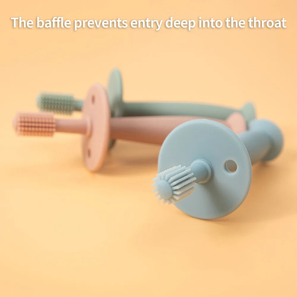 1PC Baby Soft Silicone Training Toothbrush Baby Children Dental Oral Care Tooth Brush Tool Baby kid tooth brush Infant items