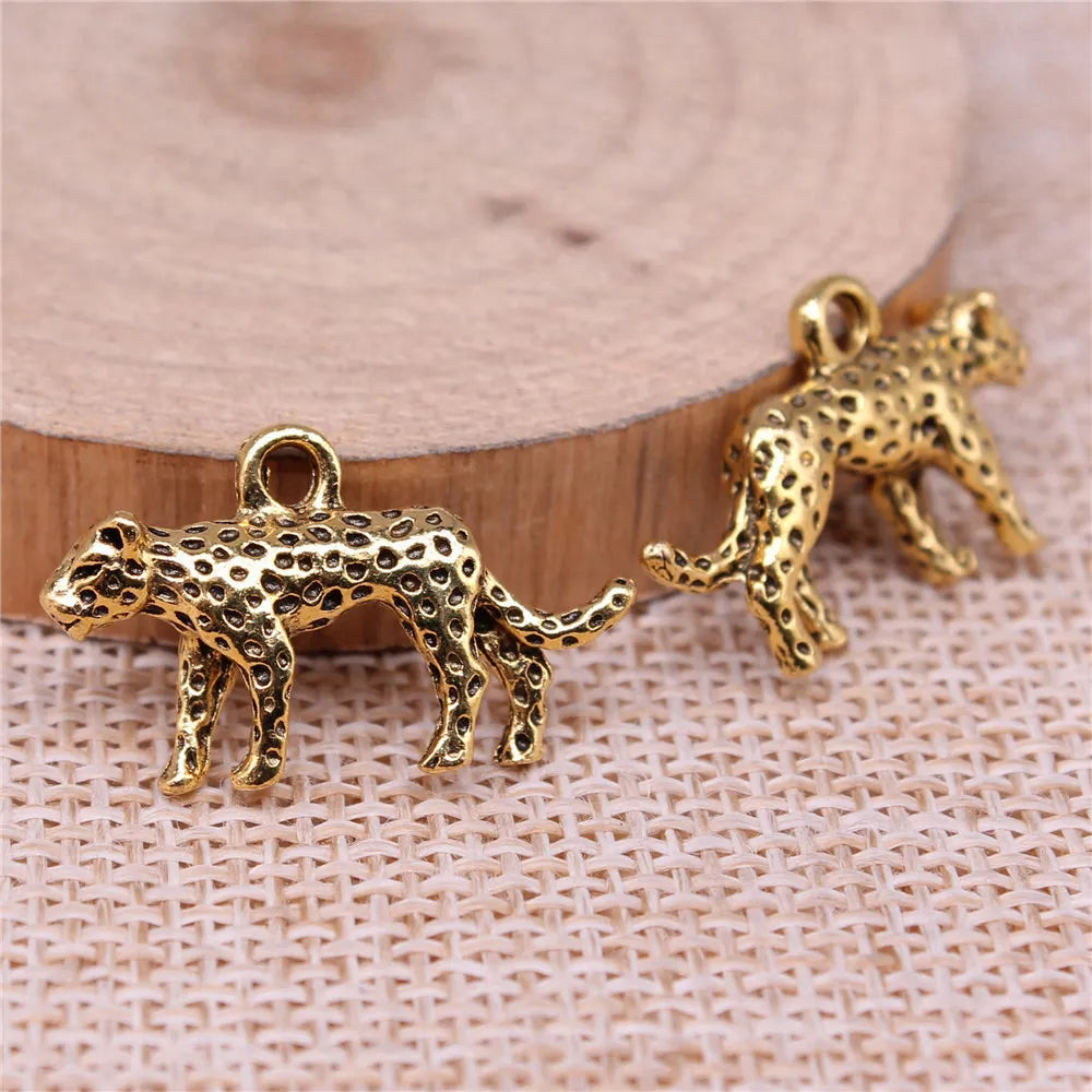 Jewelry And Accessories Leopard Charms Handmade Accessories 5pcs