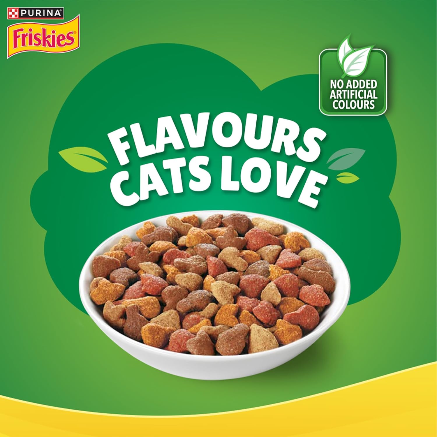 Purina Friskies Cat Food Indoor Delights Dry Cat Food 1.1Kg
