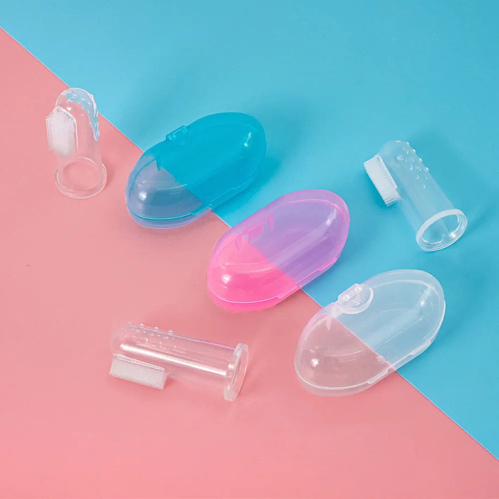 1PC Baby Soft Silicone Training Toothbrush Baby Children Dental Oral Care Tooth Brush Tool Baby kid tooth brush Infant items
