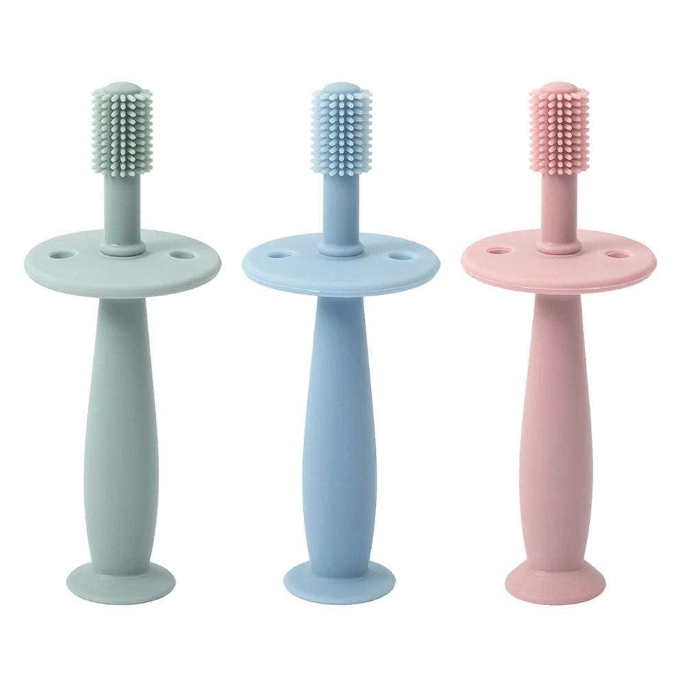 1PC Baby Soft Silicone Training Toothbrush Baby Children Dental Oral Care Tooth Brush Tool Baby kid tooth brush Infant items