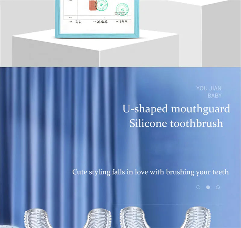 1PC Baby Soft Silicone Training Toothbrush Baby Children Dental Oral Care Tooth Brush Tool Baby kid tooth brush Infant items