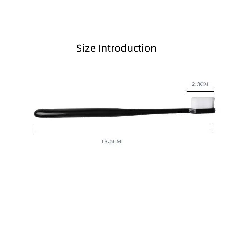 Ultra-fine Toothbrushes Wave Nano Million Bristles Micro Soft Tooth Brush With Holder Portable Tooth Brush Oral Hygiene Tools