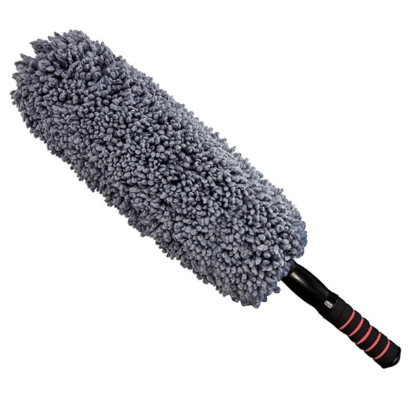 SKY-TOUCH Portable Dust Cleaning Microfiber Soft Car Duster Exterior and Interior Cleaning - Long, Unbreakable, and Retractable Handle