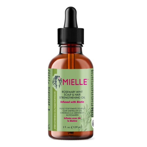 Mielle, Natural Organics Rosemary Mint Scalp & Hair Strengthening Oil 59ml Pack of 1 Bottle