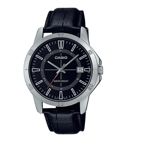 Casio Men's Watch - MTP-V004L-1CUDF Black Dial, Black Band
